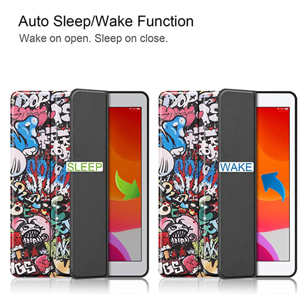 Case for Apple iPad 10.2 (2021) / 10.2 (2020) / 10.2 (2019), Techsuit, FoldPro, Multicolor