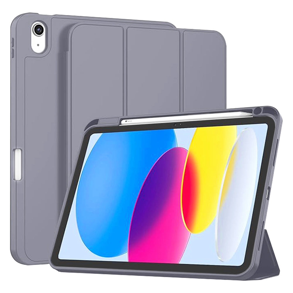 Case for Apple iPad (2025) / (2022), Techsuit, Flex Trifold, Purple