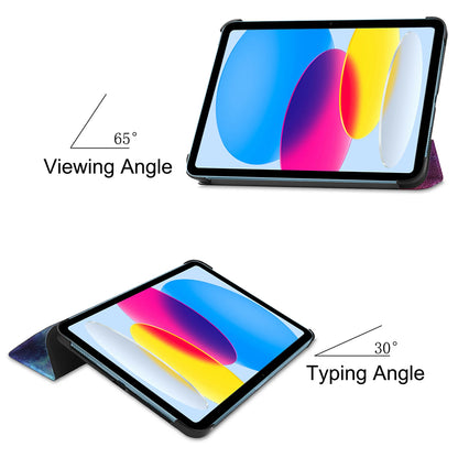 Case for Apple iPad (2025) / (2022), Techsuit, FoldPro Butterfly, Multicolor