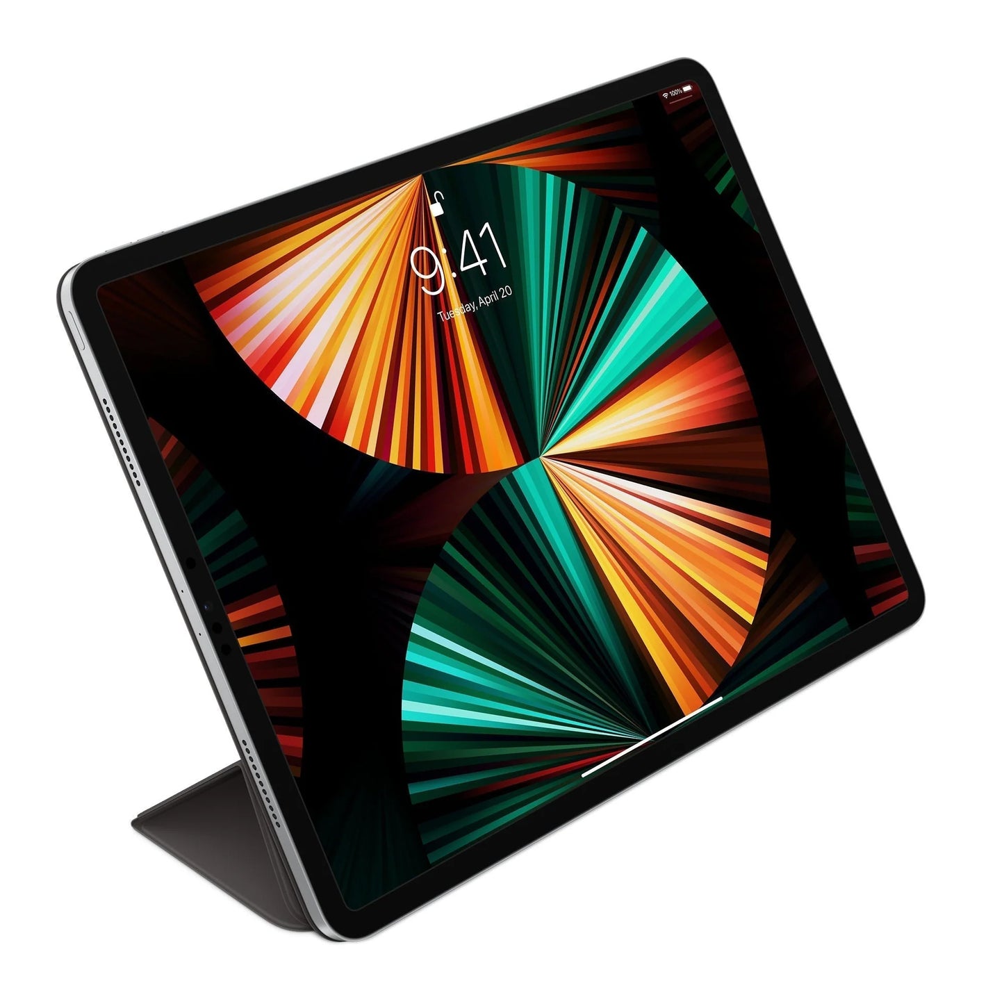 Case for Apple iPad Pro 12.9 (2022) / Pro 12.9 (2021) / Pro 12.9 (2020) / Pro 12.9 (2018), Smart Folio, Black MJMG3ZM/A
