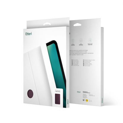 Case for Apple iPad (2026) / (2025) / (2022), Etteri, Burgundy
