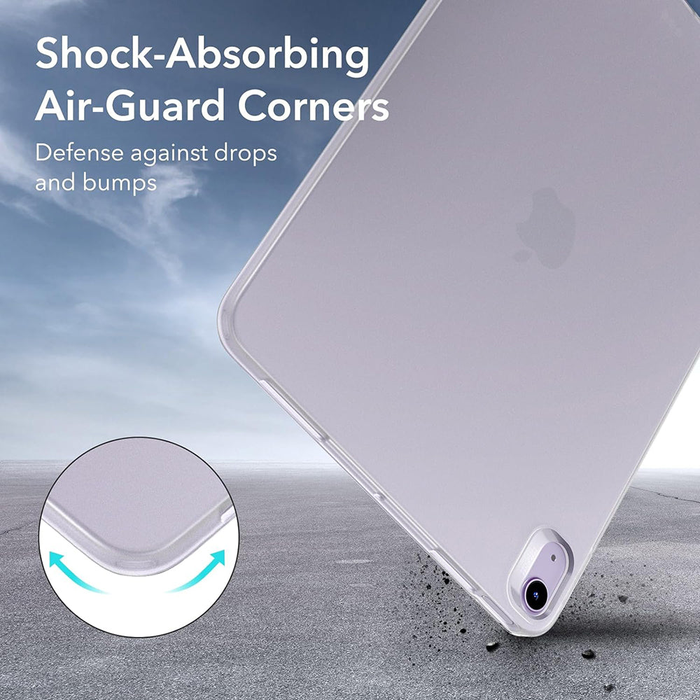 Case for Apple iPad Air 11 (2026) / iPad Air 11 (2025) / Air 11 (2024) / Air (2022) / Air (2020), ESR, Project Zero, Matte Black