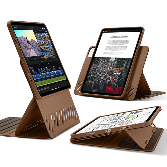 Case for Apple iPad Pro 11 (2024), ESR, Shift, Brown
