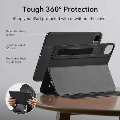 Case for Apple iPad Pro 11 (2024), ESR, Shift, Brown