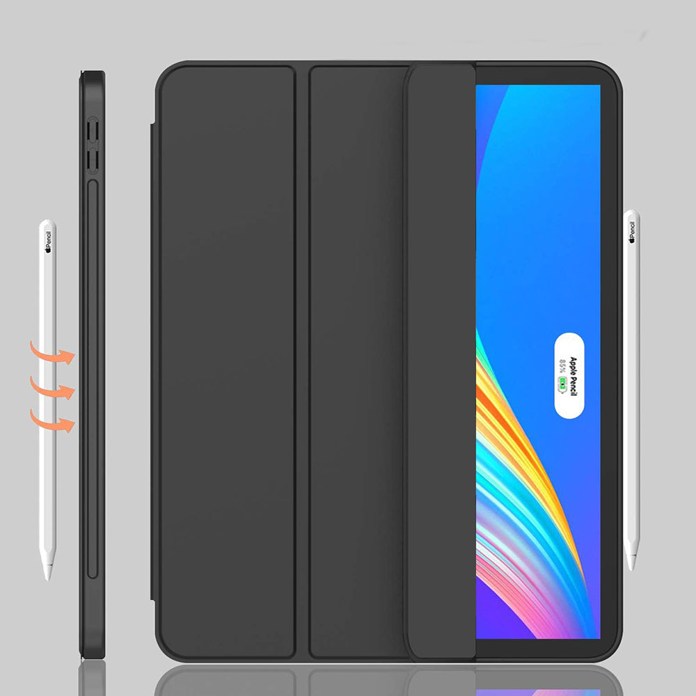 Case for Apple iPad Pro 12.9 (2022) / Pro 12.9 (2021) / Pro 12.9 (2020) / Pro 12.9 (2018), Techsuit, Flex Trifold, Blue