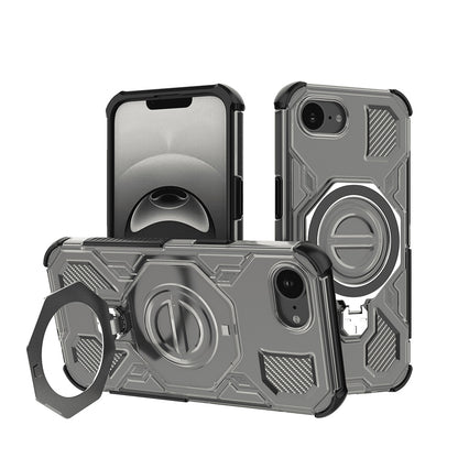 Case for Apple iPhone 17e / 16e, Techsuit, Carbon Shield Pro, Smoke