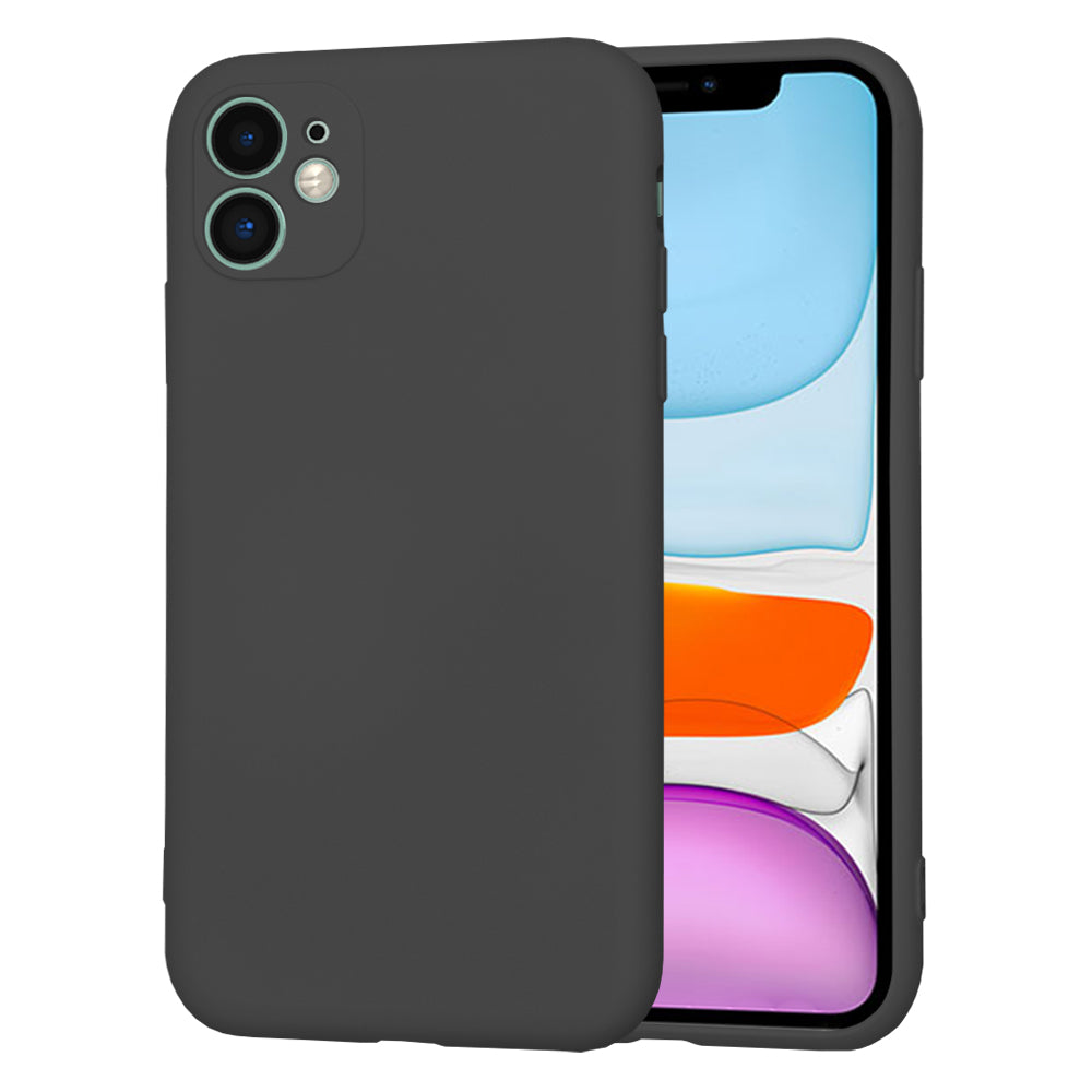 Case for Apple iPhone 11, Techsuit, SoftFlex, Black