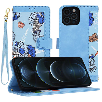 Case for Apple iPhone 12 Pro Max, Techsuit, FlipCraft, Blue
