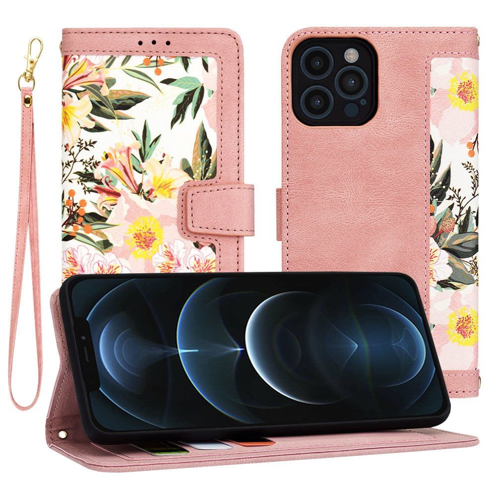 Case for Apple iPhone 12 Pro Max, Techsuit, FlipCraft, Pink