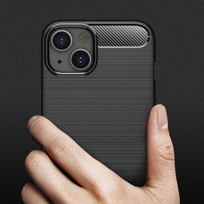 Case for Apple iPhone 13, Techsuit, Carbon, Black