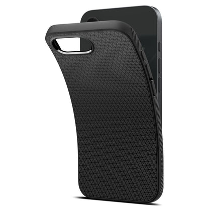 Case for Apple iPhone 17e / 16e, Spigen, Liquid Air, Black ACS09161