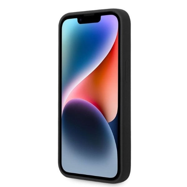 Case for Apple iPhone 14 Plus, Karl Lagerfeld, Silicone Choupette, Black