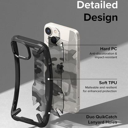 Case for Apple iPhone 14 Plus, Ringke, Fusion X Design, Camouflage