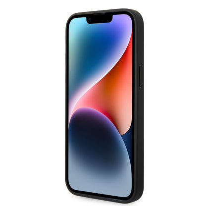 Case for Apple iPhone 14 Pro Max, Karl Lagerfeld, Glitter Flakes Ikonik Karl, Silver