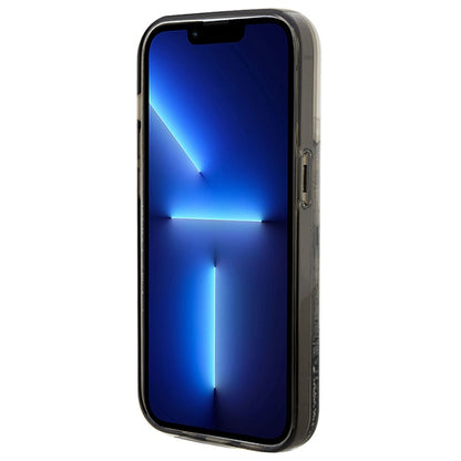 Case for Apple iPhone 14 Pro Max, Karl Lagerfeld, Liquid Glitter Choupette, Transparent