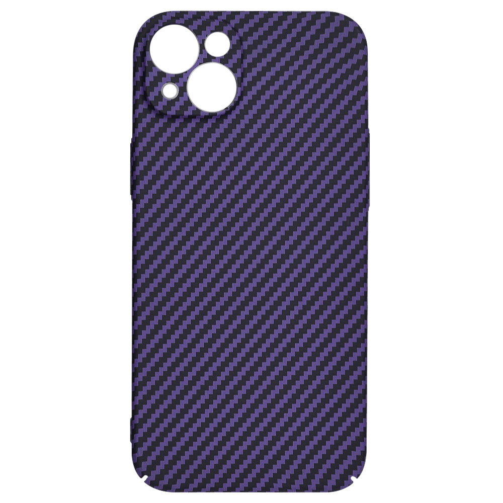Case for Apple iPhone 15 Plus, Techsuit, Carbonite FiberShell, Purple