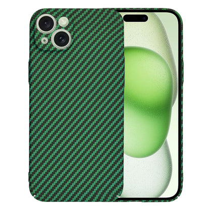 Case for Apple iPhone 15 Plus, Techsuit, Carbonite FiberShell, Green
