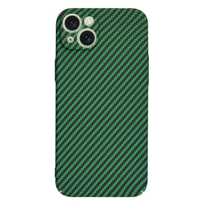 Case for Apple iPhone 15 Plus, Techsuit, Carbonite FiberShell, Green