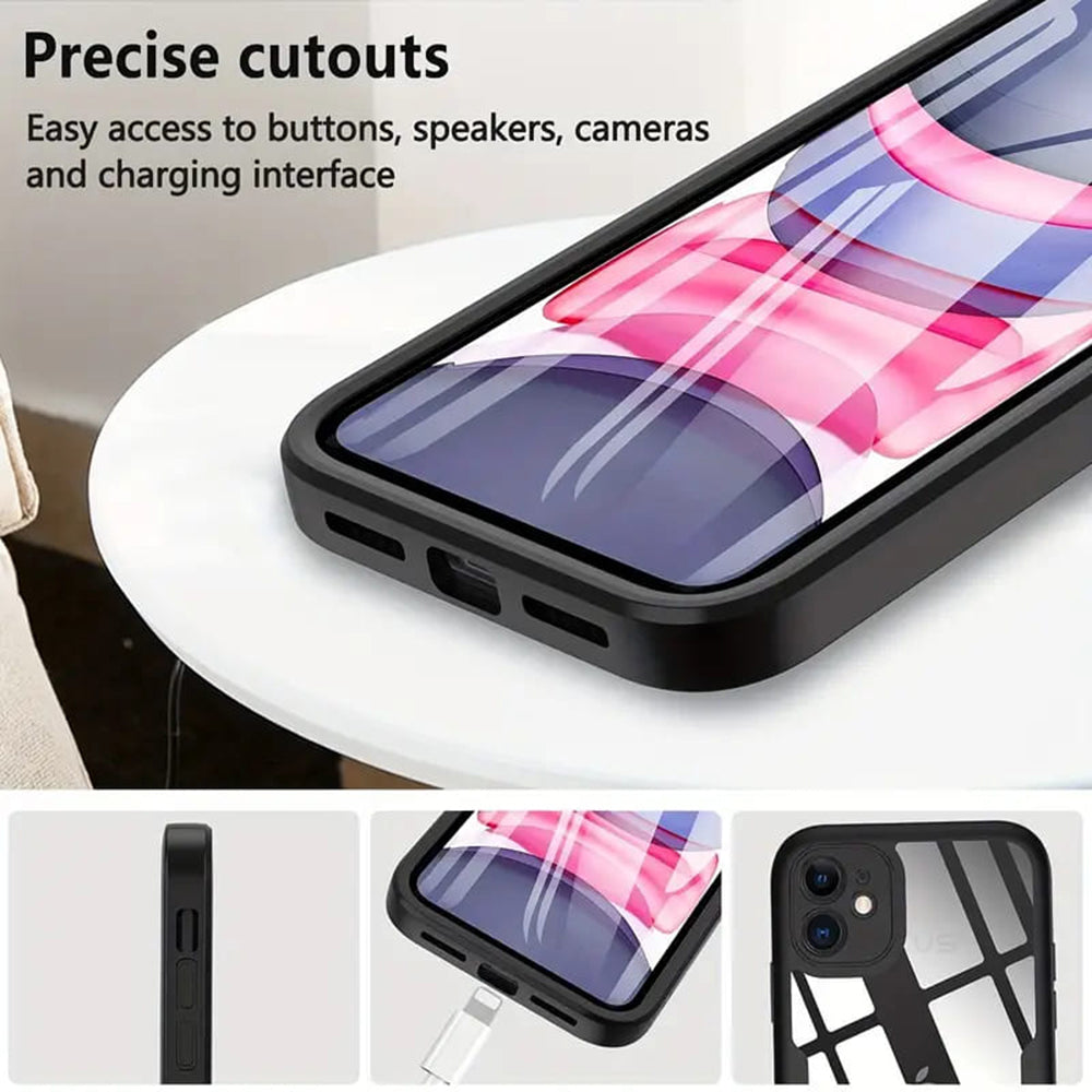 Case for Apple iPhone 15 Plus, Techsuit, ColorVerse 360, Blue