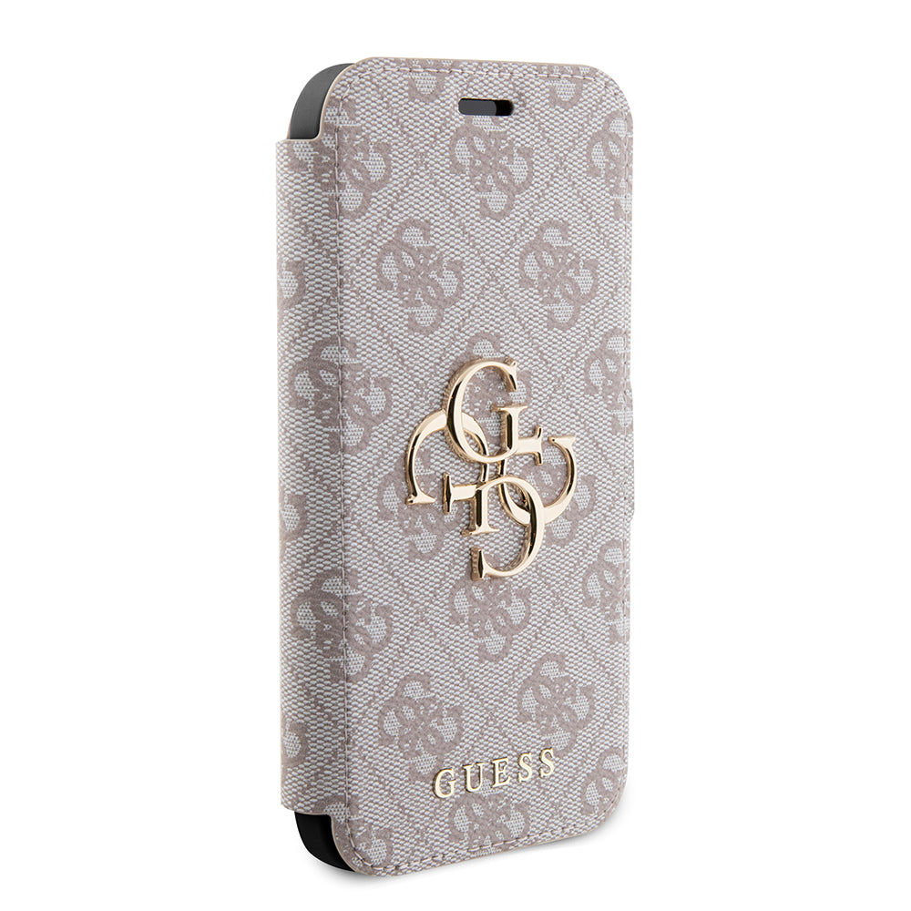 Case for Apple iPhone 15 Pro, Guess, 4G Book, Pink