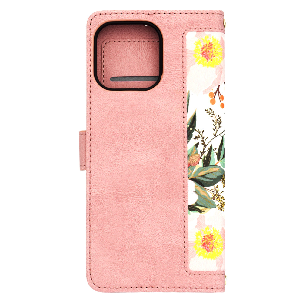 Case for Apple iPhone 15 Pro Max, Techsuit, FlipCraft, Pink