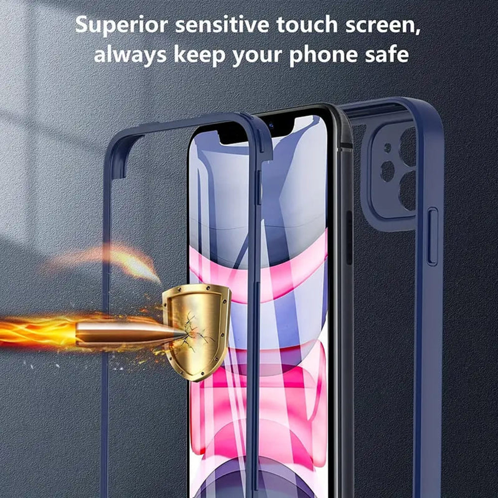 Case for Apple iPhone 15 Pro, Techsuit, ColorVerse 360, Purple