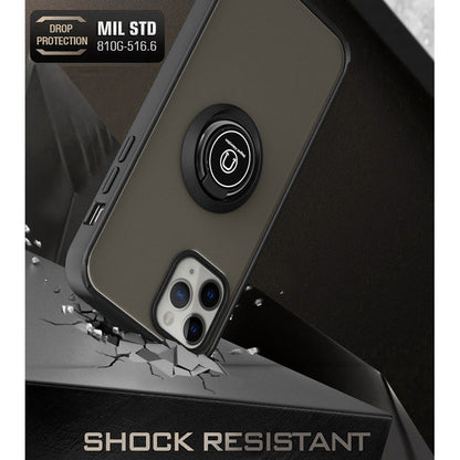 Case for Apple iPhone 15 Pro, Techsuit, Glinth, Black