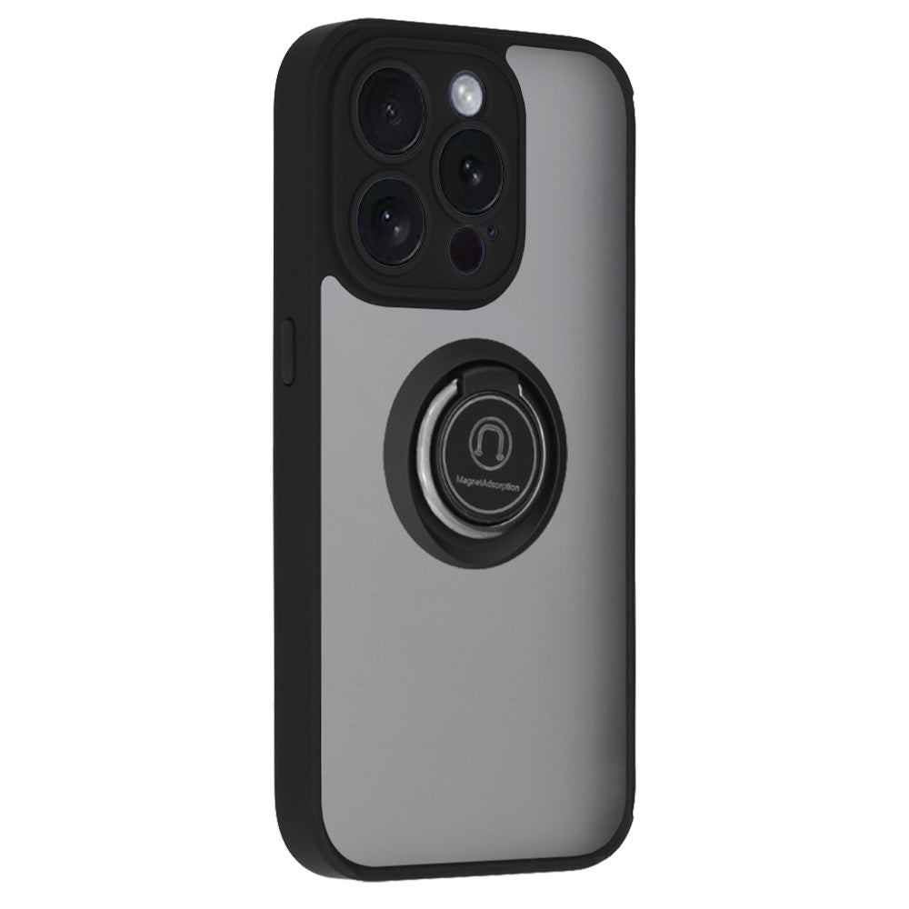Case for Apple iPhone 15 Pro, Techsuit, Glinth, Black