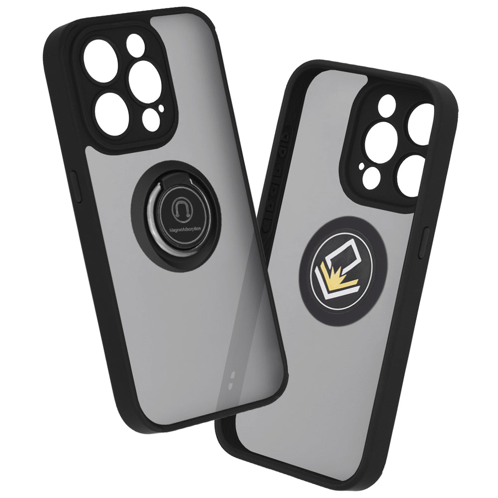 Case for Apple iPhone 15 Pro, Techsuit, Glinth, Black