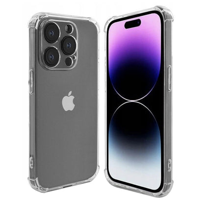 Case for Apple iPhone 15 Pro, Techsuit, Shockproof Clear, Transparent