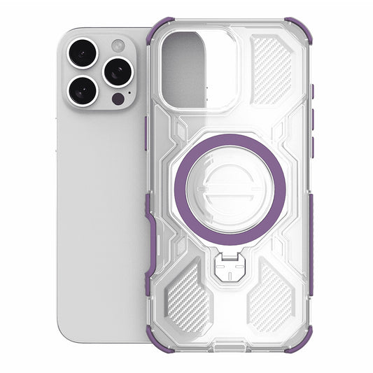 Case for Apple iPhone 15, Techsuit, Carbon Shield Pro, Purple