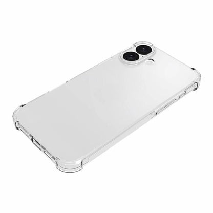 Case for Apple iPhone 16 Plus, Techsuit, Shockproof Clear (Big Lens Hole), Transparent
