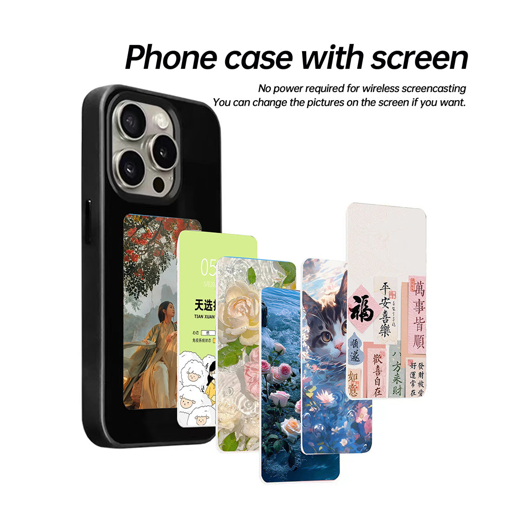 Case for Apple iPhone 16 Plus, Techsuit, SmartScreen NFC, Black