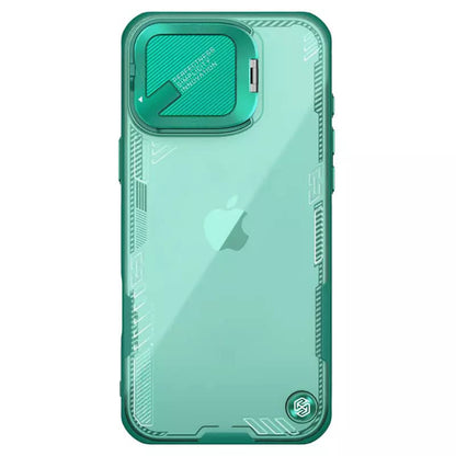 Case for Apple iPhone 16 Pro Max, Nillkin, Iceblade Prop (w/o Camera Cutout), Green