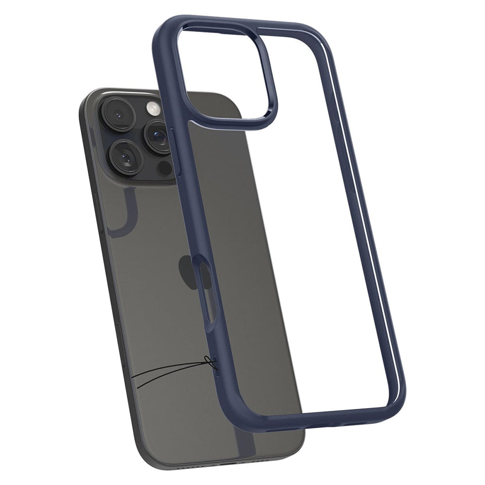 Case for Apple iPhone 16 Pro Max, Spigen, Ultra Hybrid, Navy Blue