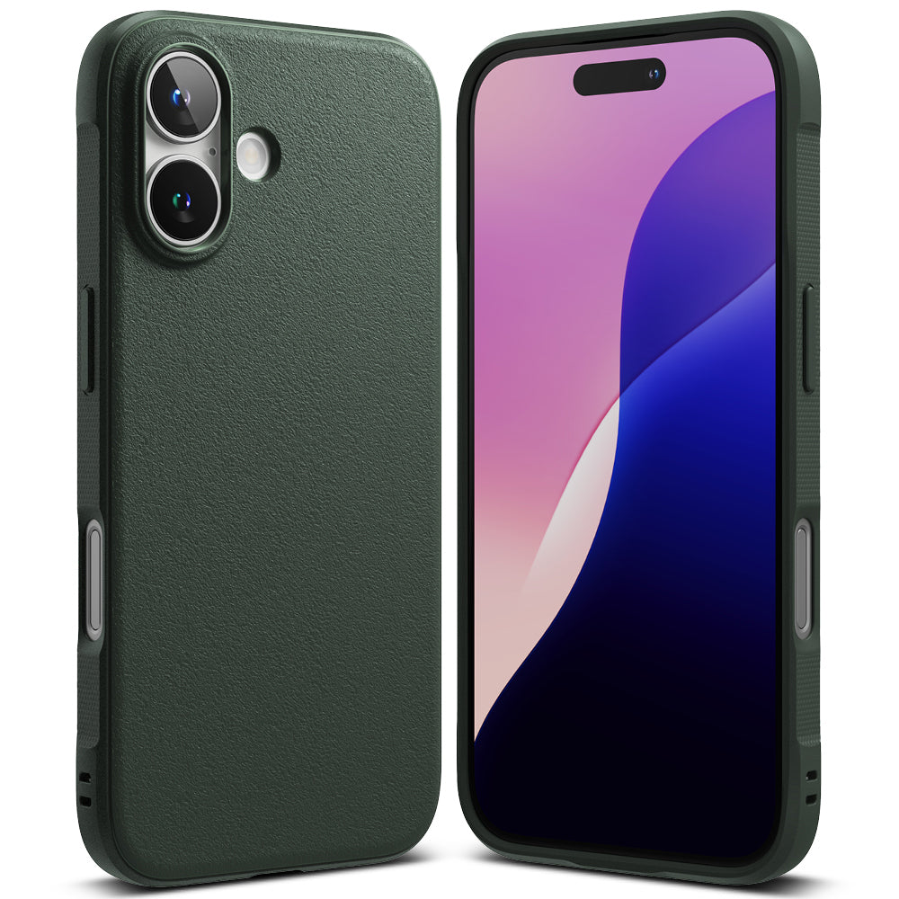 Case for Apple iPhone 16, Ringke, Onyx, Dark Green