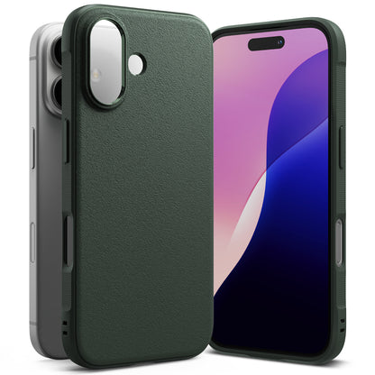 Case for Apple iPhone 16, Ringke, Onyx, Dark Green