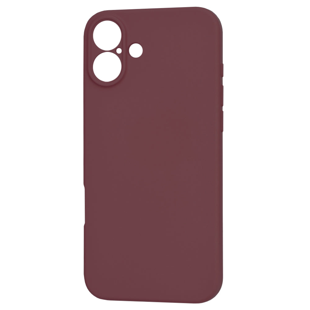 Case for Apple iPhone 16, Techsuit, SoftFlex, Cherry Red