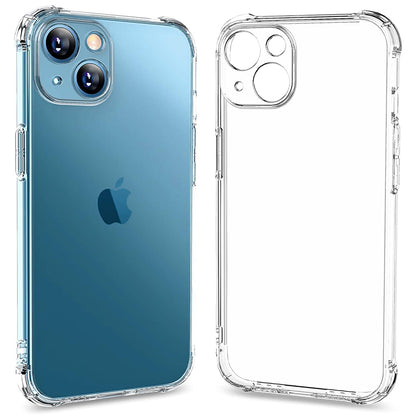 Case for Apple iPhone 17e / 16e, Techsuit, Shockproof Clear, Transparent