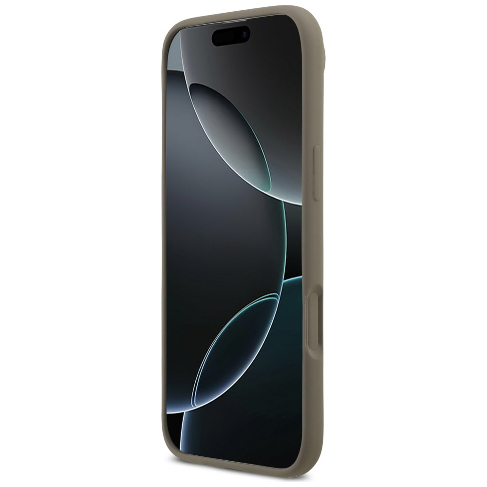 Case for Apple iPhone 17 Air, Guess, Big 4G Script, Brown