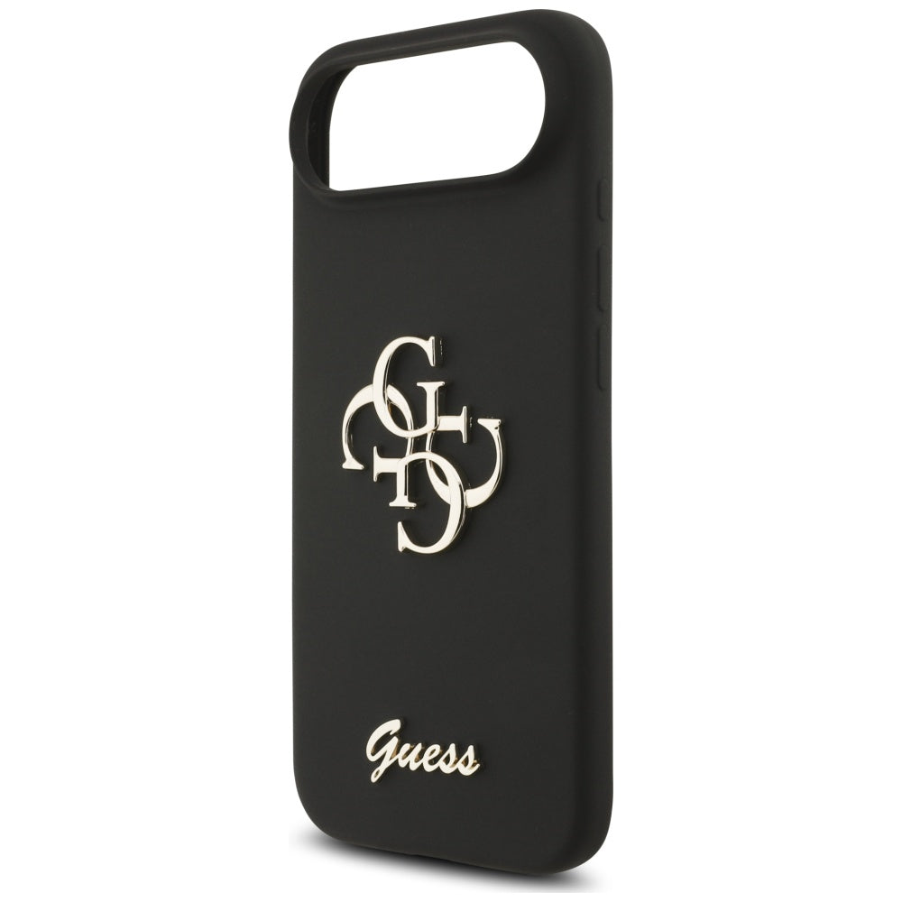 Case for Apple iPhone 17 Air, Guess, Big 4G Script, Black
