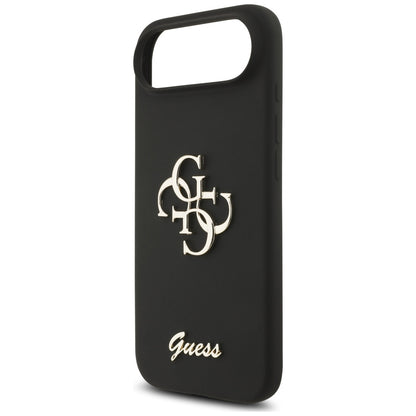 Case for Apple iPhone 17 Air, Guess, Big 4G Script, Black