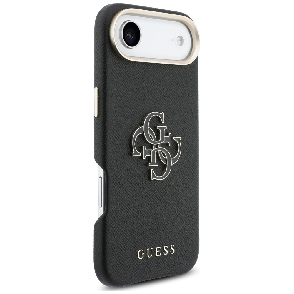 Case for Apple iPhone 17 Air, Guess, Resin Logo, Black