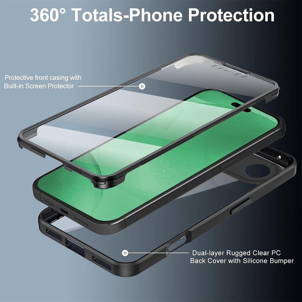 Case for Apple iPhone 17 Air, Techsuit, ColorVerse 360, Blue