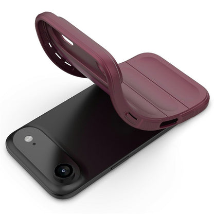 Case for Apple iPhone 17 Air, Techsuit, Magic Shield, Burgundy