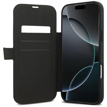 Case for Apple iPhone 17 Pro, Guess, 4G Metal Logo, Brown