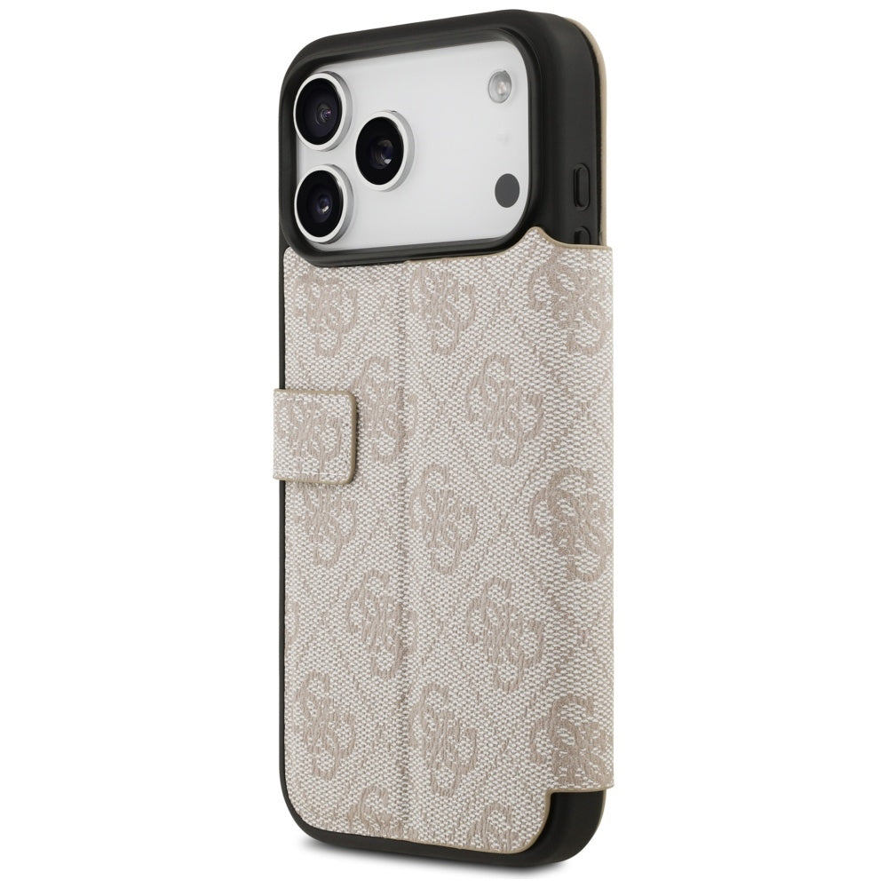 Case for Apple iPhone 17 Pro, Guess, 4G Metal Logo, Pink