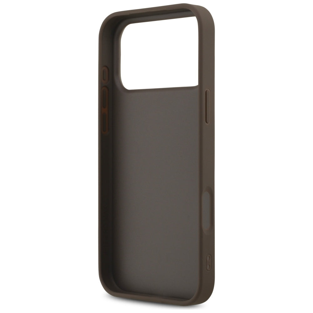 Case for Apple iPhone 17 Pro Max, Guess, 4G Classic, Brown