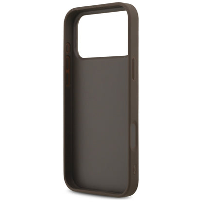 Case for Apple iPhone 17 Pro Max, Guess, 4G Classic, Brown