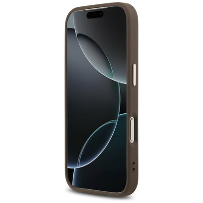 Case for Apple iPhone 17 Pro Max, Guess, Big 4G Logo Classic, Golden Brown